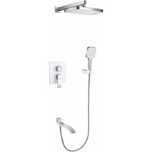 Душевой комплект 310х210 мм Rose R1535F