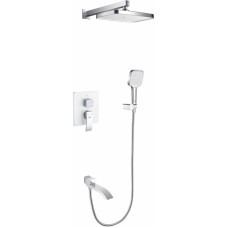 Душевой комплект 310х210 мм Rose R1535F