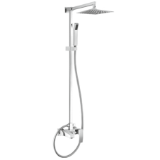 Душевая колонна со смесителем для ванны, верхним и ручным душем CEZARES QUATTRO-C-CVD-01-S