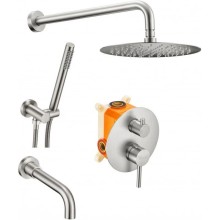 Душевой комплект 250 мм Milacio Ultra MCU.150.SS