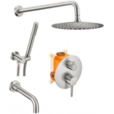 Душевой комплект 250 мм Milacio Ultra MCU.150.SS