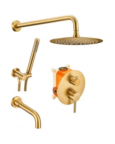 Душевой комплект 250 мм Milacio Ultra MCU.150.GD