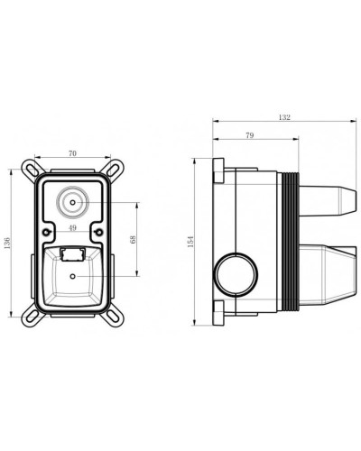 Душевой комплект 250 мм Milacio Ultra MCU.150.MB