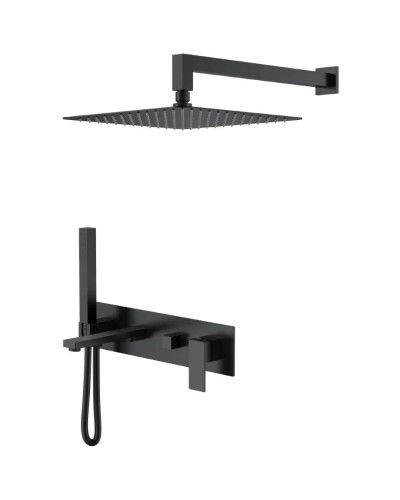 Душевой комплект 300 мм Boheme Qubic 474-B