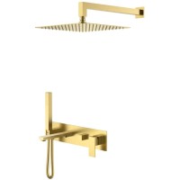 Душевой комплект 300 мм Boheme Qubic 474-MG