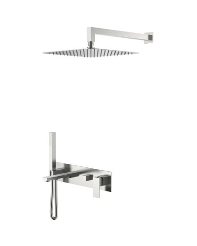 Душевой комплект 300 мм Boheme Qubic 474-NB