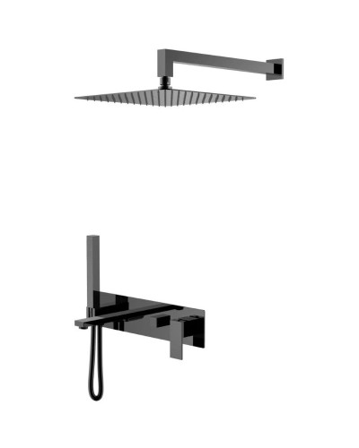 Душевой комплект 300 мм Boheme Qubic 474-SGM