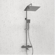 Душевая система 300 мм WasserKRAFT A199.118.141.010.CH Thermo