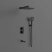 Душевой комплект 255 мм Vincea Next VSFW-1N3TMB