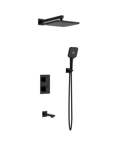 Душевой комплект 255 мм Vincea Next VSFW-1N3TMB