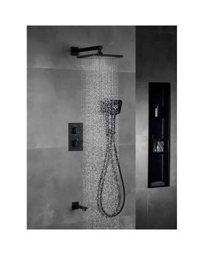 Душевой комплект 255 мм Vincea Next VSFW-1N3TMB