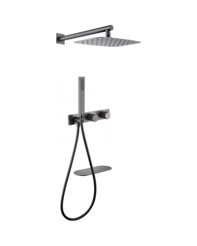 Душевой комплект 300х200 мм Abber Rund AF8750NG