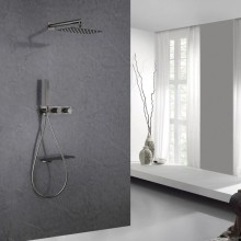 Душевой комплект 300х200 мм Abber Rund AF8750NG