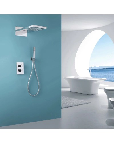 Душевой комплект 555х230 мм Abber Weiss Insel AF8052