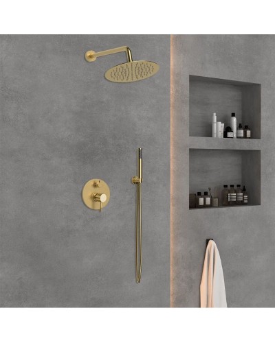 Душевой комплект 255 мм Vincea Desire VSFW-1D1BG