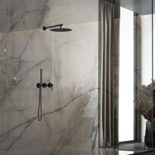 Душевой комплект 300 мм Vincea Groove VSFW-4G01MB