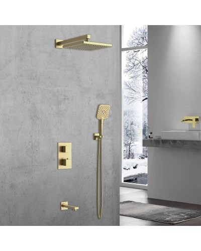 Душевой комплект 255 мм Vincea Next VSFW-1N3TBG