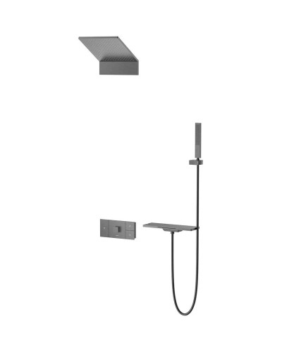 Душевой комплект 300 мм Vincea Futura VSFW-2F11TGM