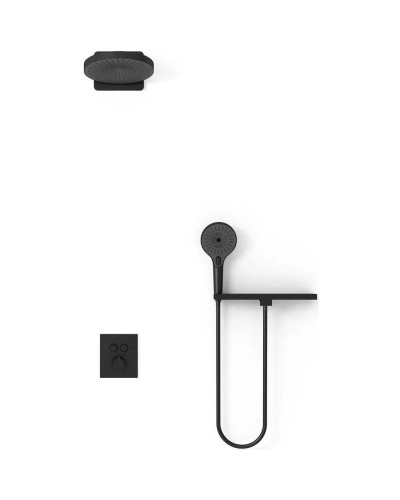 Душевой комплект 247 мм Vincea Inspire VSFW-3I21T1RMB