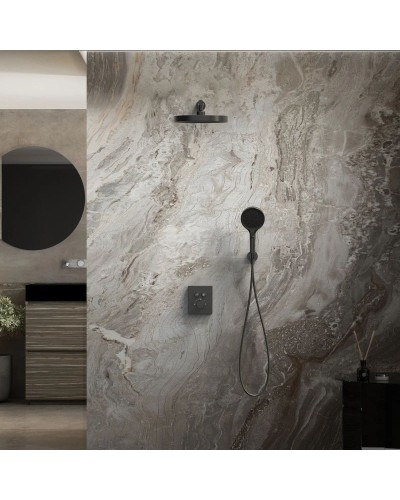 Душевой комплект 300 мм Vincea Inspire VSFW-3I21T2MB