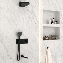 Душевой комплект 247 мм Vincea Inspire VSFW-432TI1MB