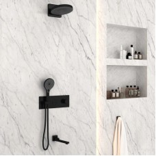 Душевой комплект 247 мм Vincea Inspire VSFW-432TI1MB