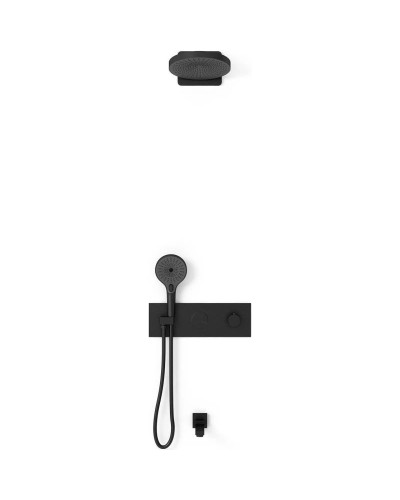 Душевой комплект 247 мм Vincea Inspire VSFW-432TI1MB