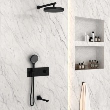 Душевой комплект 300 мм Vincea Inspire VSFW-432TI2MB