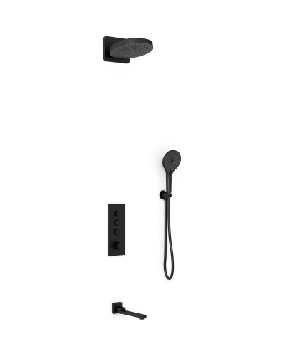 Душевой комплект 247 мм Vincea Inspire VSFW-433TI1MB