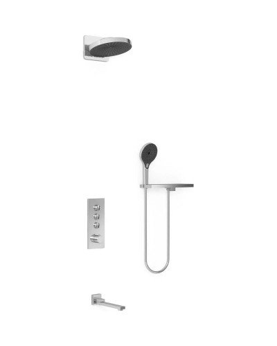 Душевой комплект 247 мм Vincea Inspire VSFW-433TI1RCH