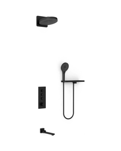 Душевой комплект 247 мм Vincea Inspire VSFW-433TI1RMB