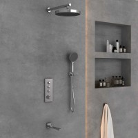 Душевой комплект 300 мм Vincea Inspire VSFW-433TI2CH