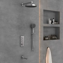 Душевой комплект 300 мм Vincea Inspire VSFW-433TI2CH