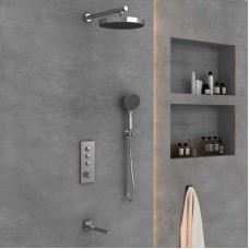 Душевой комплект 300 мм Vincea Inspire VSFW-433TI2CH