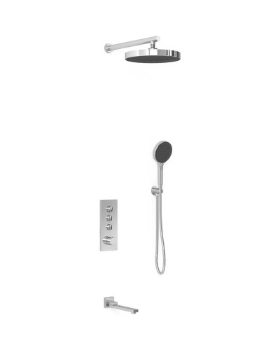 Душевой комплект 300 мм Vincea Inspire VSFW-433TI2CH