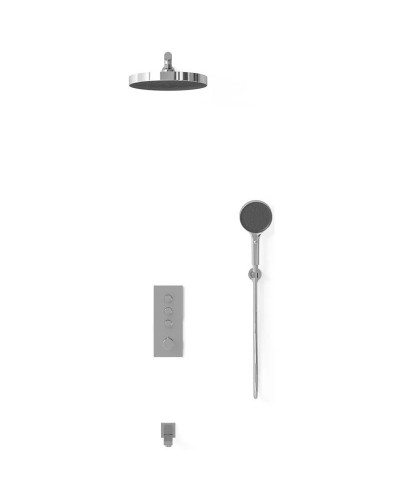 Душевой комплект 300 мм Vincea Inspire VSFW-433TI2CH