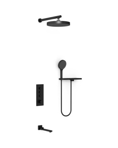 Душевой комплект 300 мм Vincea Inspire VSFW-433TI2RMB