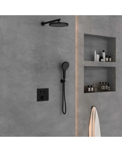 Душевой комплект 260 мм Vincea VSFW-4212MB