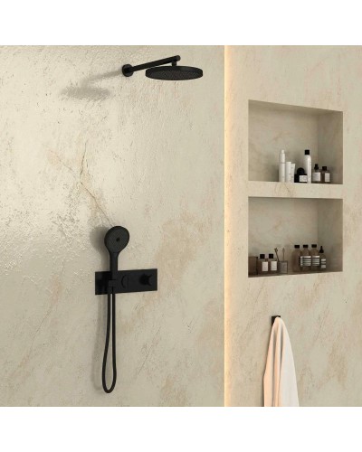 Душевой комплект 260 мм Vincea VSFW-422T2MB