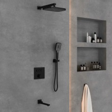 Душевой комплект 315х210 мм Vincea VSFW-4311MB