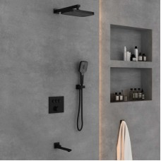 Душевой комплект 315х210 мм Vincea VSFW-4311MB