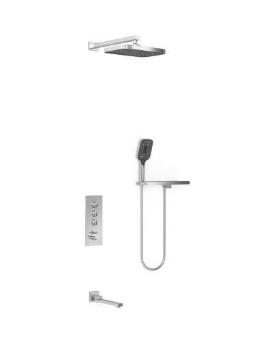 Душевой комплект 315х210 мм Vincea VSFW-431T1RCH