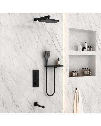 Душевой комплект 315х210 мм Vincea VSFW-431T1RMB