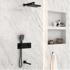 Душевой комплект 315х210 мм Vincea VSFW-432T1MB