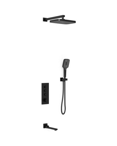 Душевой комплект 315х210 мм Vincea VSFW-433T1MB