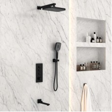 Душевой комплект 315х210 мм Vincea VSFW-433T1MB