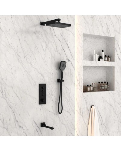 Душевой комплект 315х210 мм Vincea VSFW-433T1MB