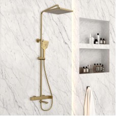 Душевая система 250 мм Vincea Cube VSFS-1C1BG