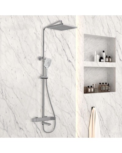 Душевая система 250 мм Vincea Cube VSFS-1C1CH