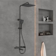 Душевая система 250 мм Vincea Cube VSFS-1C1MB